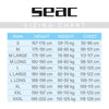 Neoprenanzug Space Man 7mm M Seac 1-114-M