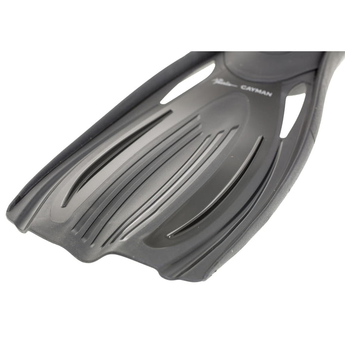 Tauchflossen Cayman Offene Ferse Schwarz Größe M-43-44,5 Marlin 11263
