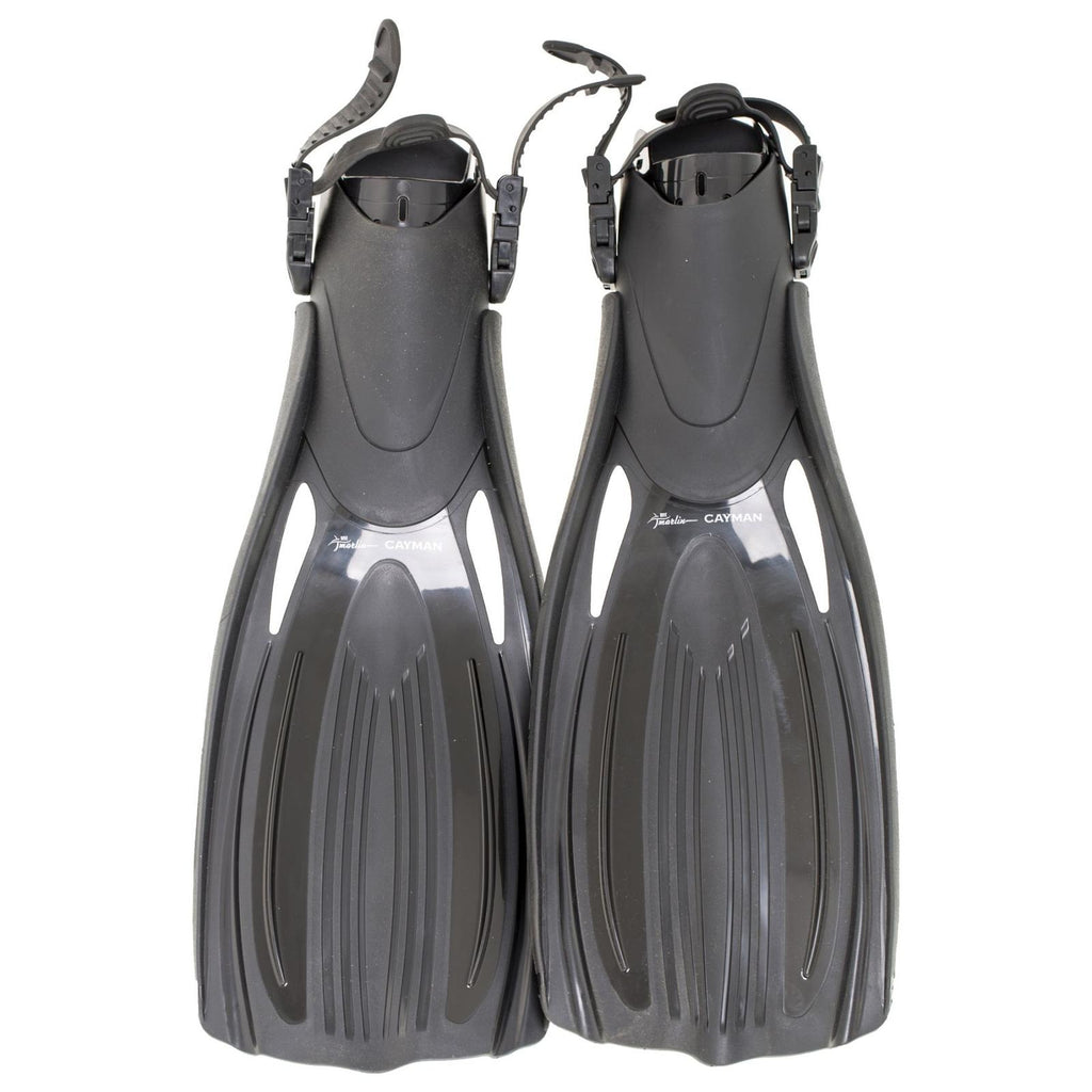 Tauchflossen Cayman Offene Ferse Schwarz Größe XL-47-48,5 Marlin 11265