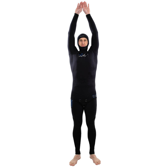 Freediving Vollanzug Freier Mann 5mm Schwarz Größe LX Marlin 116987
