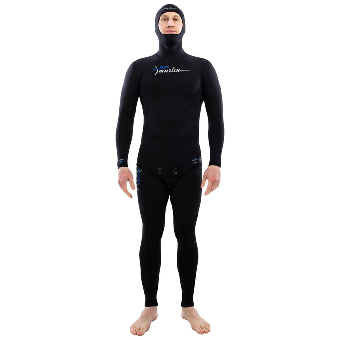 Freediving Vollanzug Freier Mann 3mm Schwarz Größe XL Marlin 116996