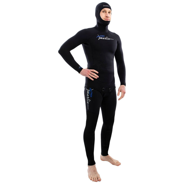 Freediving Vollanzug Freier Mann 3mm Schwarz Größe XL Marlin 116996