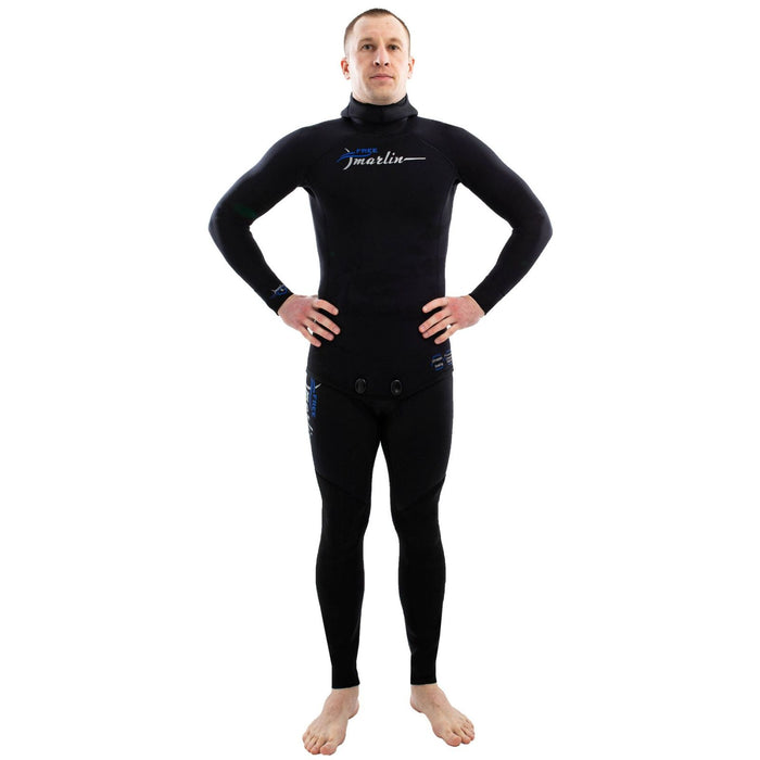 Freediving Vollanzug Freier Mann 3mm Schwarz Größe XL Marlin 116996