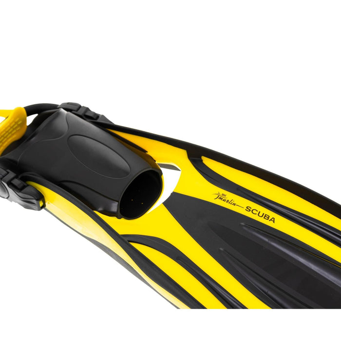 Tauchflossen Scuba Ebs Gelb Größe S-35,5-40 Marlin 117451