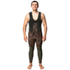 Schnorchelanzug Full Wetsuit Pride 9mm Grün-Camo Größe L Marlin 117460