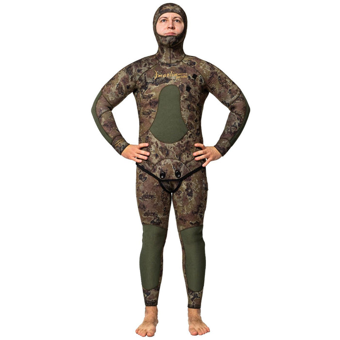 Schnorchelanzug Full Wetsuit Pride 9mm Grün-Camo Größe XL Marlin 117576