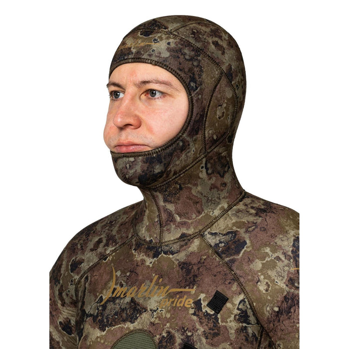 Schnorchelanzug Full Wetsuit Pride 9mm Grün-Camo Größe XL Marlin 117576