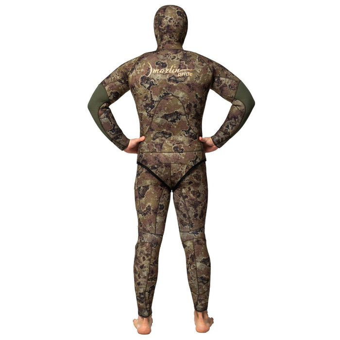 Schnorchelanzug Full Wetsuit Pride 9mm Grün-Camo Größe XXL Marlin 117577