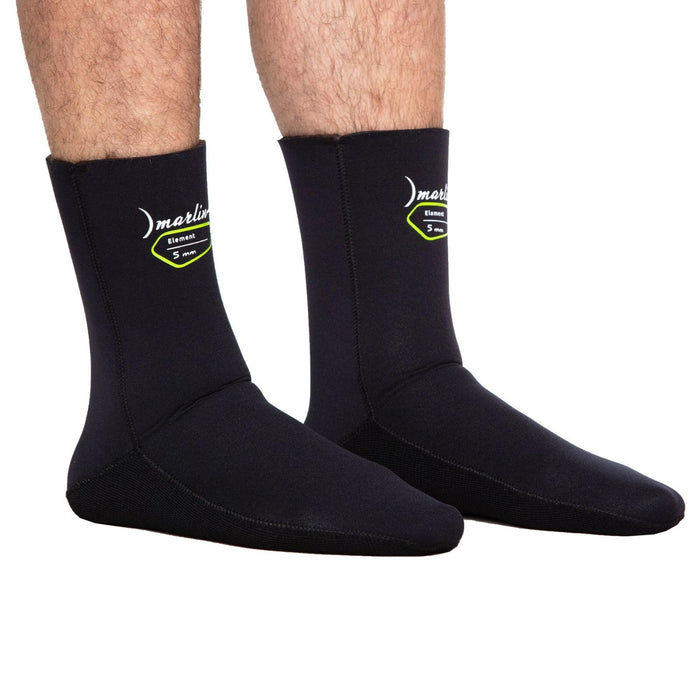 Schnorchelsocken Element 3mm Schwarz Größe M Marlin 117757