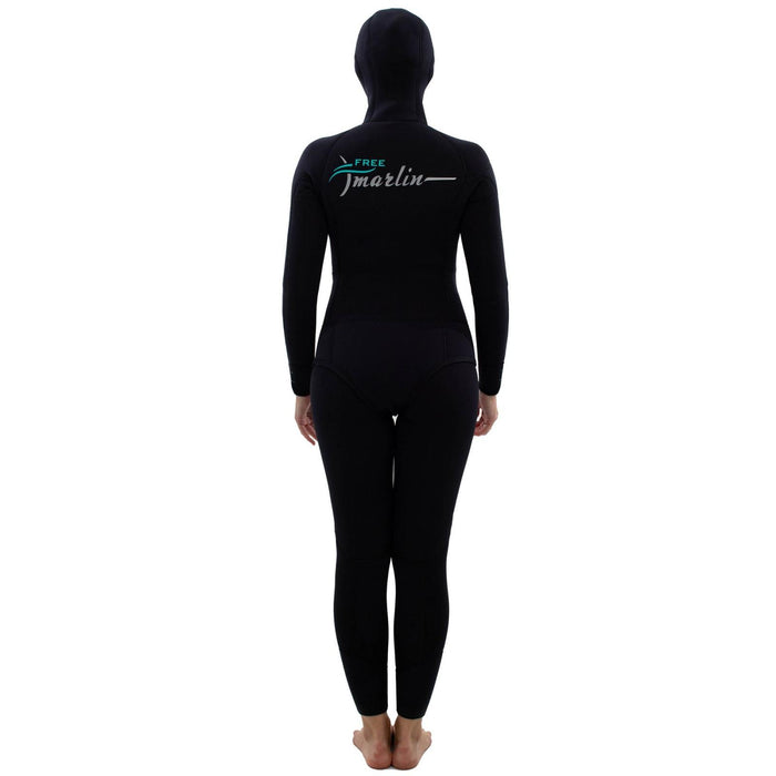 Freediving Vollanzug Free Woman 5mm Schwarz Größe L Marlin 118351