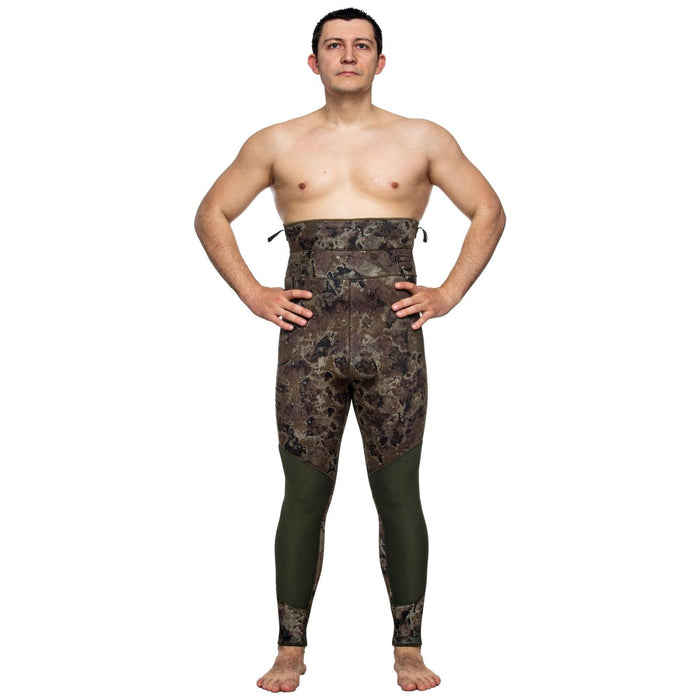 Spearfishing Full Wetsuit Skilur Pro 3mm Grün-Camo Größe LX Marlin 118437