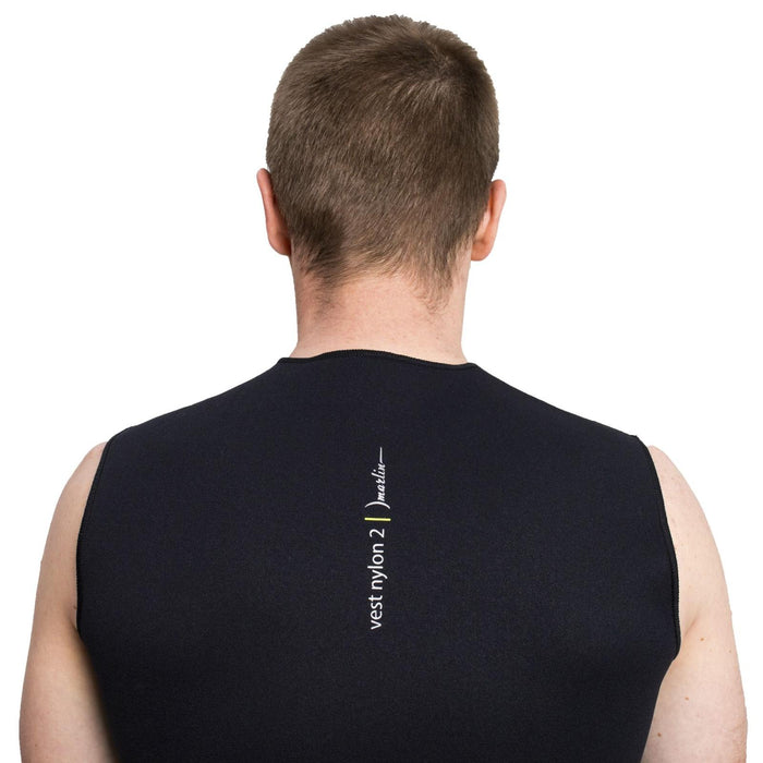 Neopren Weste Nylon 2mm Schwarz Größe L Marlin 118478