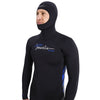 Freediving Komplettanzug mit Kapuze Ultra Herren 3mm Schwarz Größe M Marlin 118527