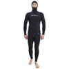 Freediving Vollanzug mit Kapuze Ultra Man 3mm Schwarz Größe XXL Marlin 118530