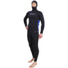 Freediving Komplettanzug mit Kapuze Ultra Herren 5mm Schwarz Größe XXXL Marlin 118537