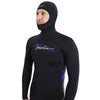 Freediving Komplettanzug mit Kapuze Ultra Herren 5mm Schwarz Größe XXXL Marlin 118537