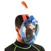 Schnorchel Vollgesichtsmaske Magica Grau-Blau-Orange S-M Seac 170-10BO-SLT