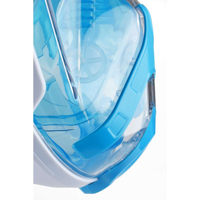 Schnorchel Vollgesichtsmaske Magica Weiß-Blau-Orange S-M Seac 170-10WO-SLT