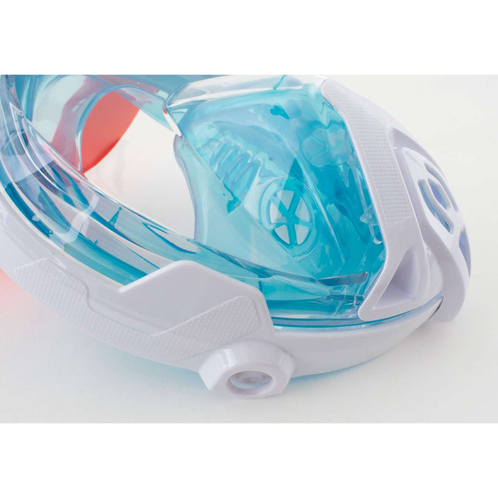 Schnorchel Vollgesichtsmaske Magica Weiß-Blau-Orange XS-S Seac 170-14WO-SLT