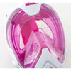 Schnorchel Vollgesichtsmaske Magica Weiß-Rosa XS-S Seac 170-14WP-SLT
