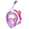 Schnorchel Vollgesichtsmaske Magica Weiß-Rosa XS-S Seac 170-14WP-SLT