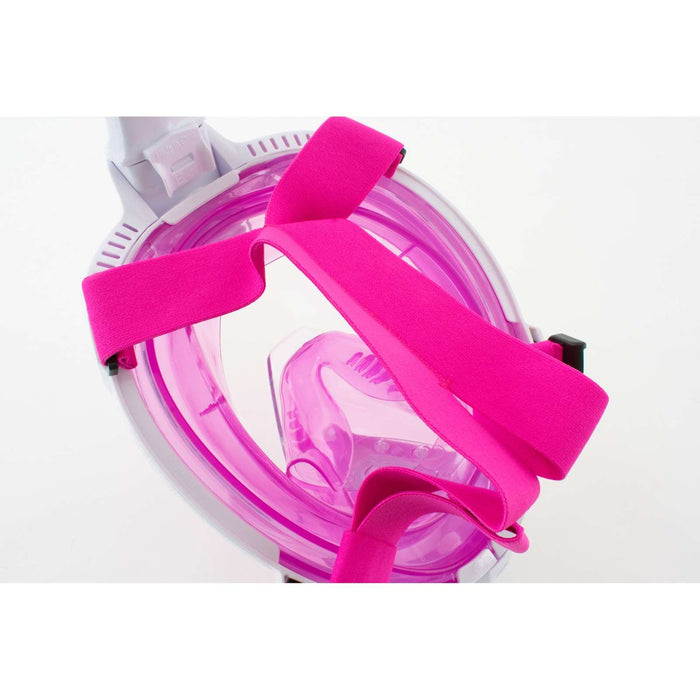 Schnorchel Vollgesichtsmaske Magica Weiß-Rosa XS-S Seac 170-14WP-SLT