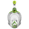 Schnorchel Vollgesichtsmaske Libera Transparent-Limette Kinder Seac 170-20LT-SKL