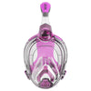 Schnorchel Vollgesichtsmaske Libera Transparent-Rosa Kinder Seac 170-20PT-SKL