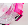 Schnorchel Vollgesichtsmaske Libera Transparent-Rosa XS-S Seac 170-7TP-SKL