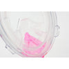 Schnorchel Vollgesichtsmaske Libera Transparent-Rosa XS-S Seac 170-7TP-SKL