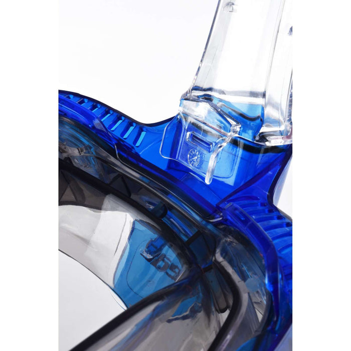 Schnorchel Vollgesichtsmaske Magica Grau-Blau-Orange L-XL Seac 170-9BO-SLT