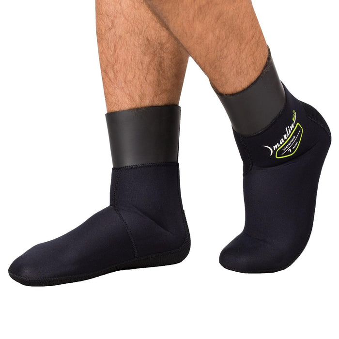 Tauchsocken Waterlock Eco 7mm Schwarz Größe L Marlin 213437