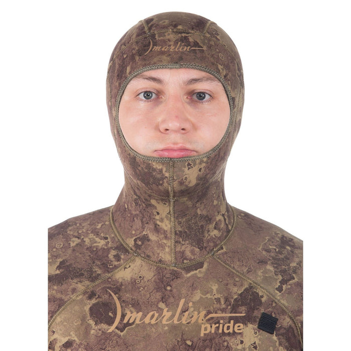 Schnorchelfullanzug Pride Mann 5mm Olive-Camo Größe L Marlin 213583