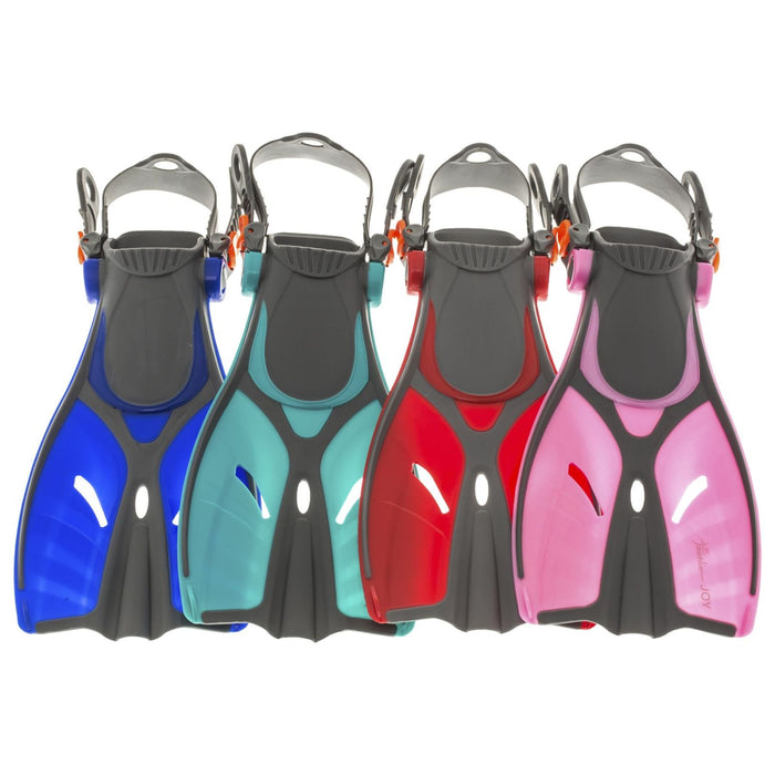 Schnorchelfins Joy Kids Rot Größe S-M-27-31 Marlin 214159