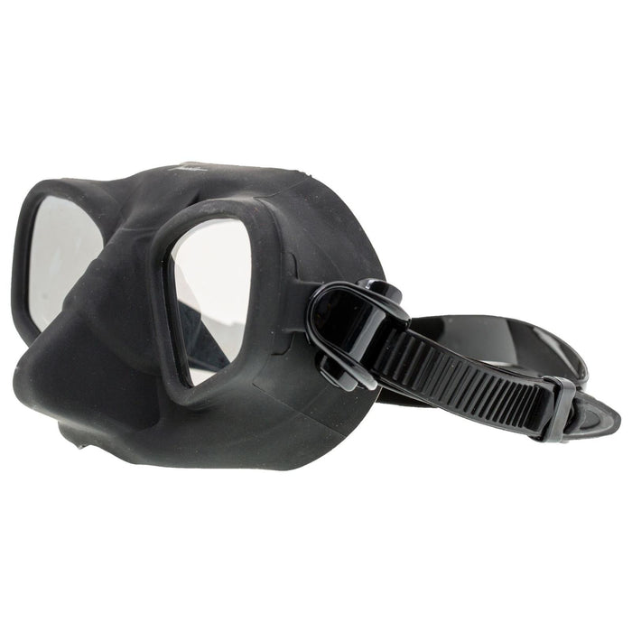 Schnorchelmaske Matrix Schwarz Rauchspiegel-Linsen Marlin 214177