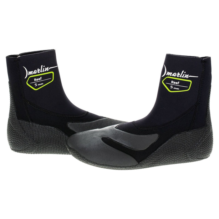 Tauchschuhe Reef 2.0 5mm Schwarz Größe M Marlin 215499