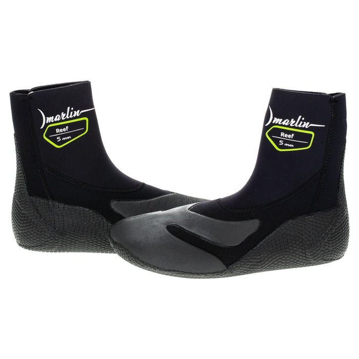 Tauchschuhe Reef 2.0 5mm Schwarz Größe XXL Marlin 215501