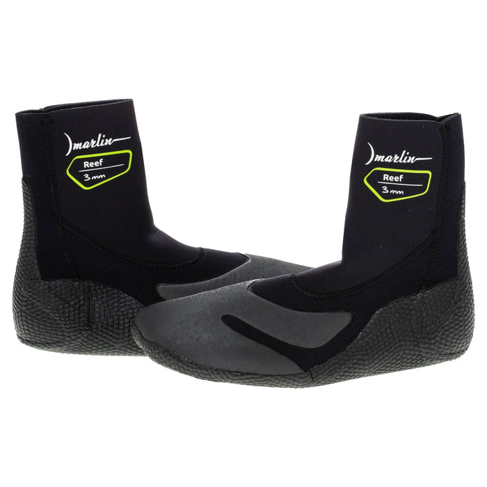 Tauchschuhe Reef 2.0 3mm Schwarz Größe L Marlin 216478