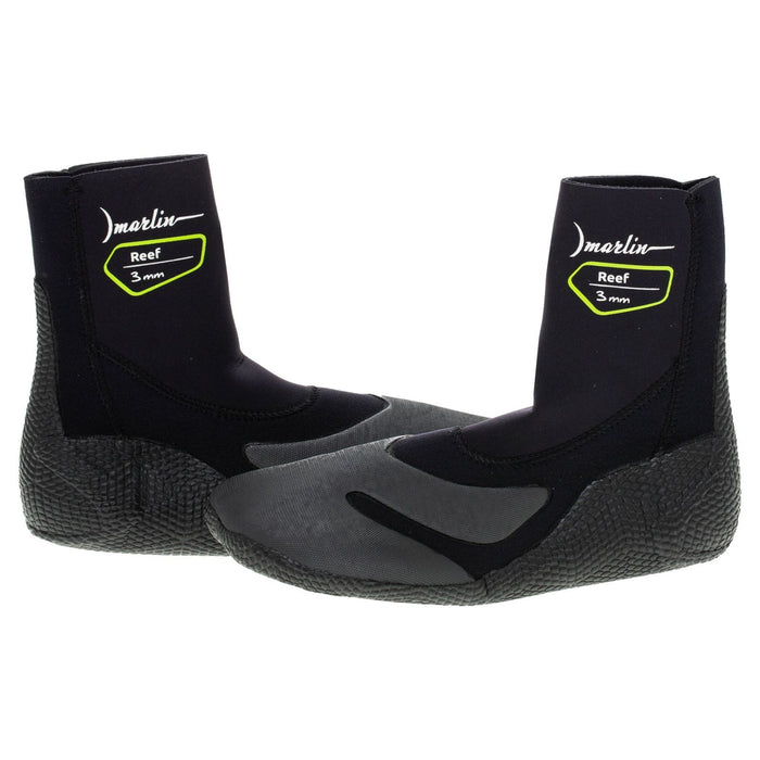 Tauchschuhe Reef 2.0 3mm Schwarz Größe S Marlin 216480
