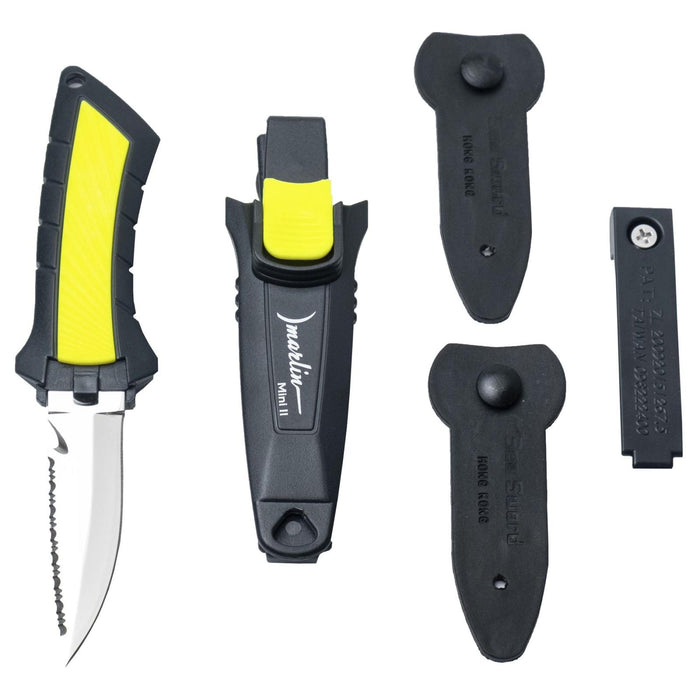 Tauchmesser Mini II Edelstahl Marlin 216998