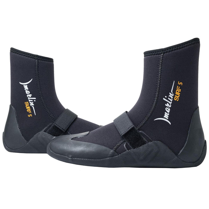 Tauchstiefel Surf 5mm Schwarz Größe EU 39 Marlin 217041