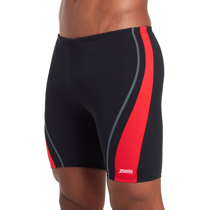 Schwimm Jammers Eaton Mid Männer Schwarz-Rot Größe 32-M Zoggs 462923BKRD32