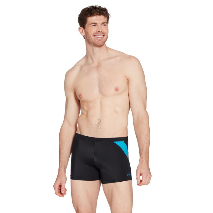 Schwimm Boxer Sydney 27 Herren Schwarz-Türkis Größe 42-4XL Zoggs 462931BKTQ42