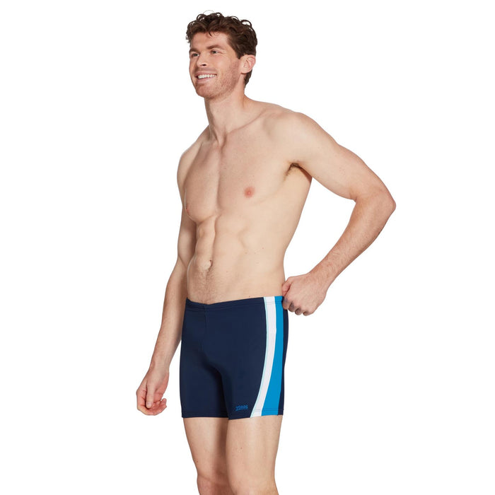 Schwimm Quadschnitt Toronto Hüftracer 32 Herren Marineblau-Hellblau Größe 36-XL Zoggs 462932NVLB36