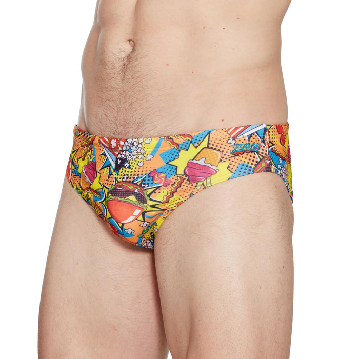 Schwimm Druckslip 6,5 Männer Peckish-Print Größe 40-XXXL Zoggs 462933PECK40
