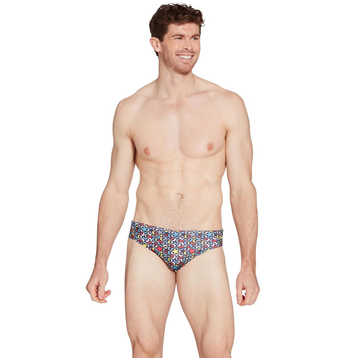Schwimm Druckslip 6,5 Männer Supernova-Print Größe 34-L Zoggs 462933SUPE34