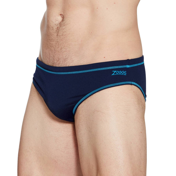 Schwimm Slip Melbourne 6,5 Männer Marineblau-Hellblau Größe 26-XXS Zoggs 462934NVBL26