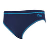 Schwimm Slip Melbourne 6,5 Männer Marineblau-Hellblau Größe 26-XXS Zoggs 462934NVBL26