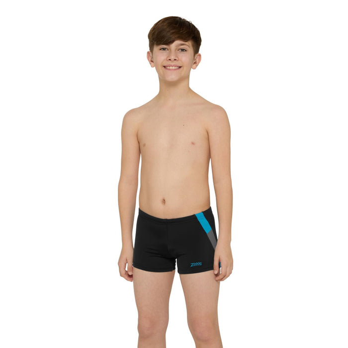 Schwimm Boxer Sydney 21 Junge Schwarz-Türkis Größe 25-10A Zoggs 463483BKTQ25