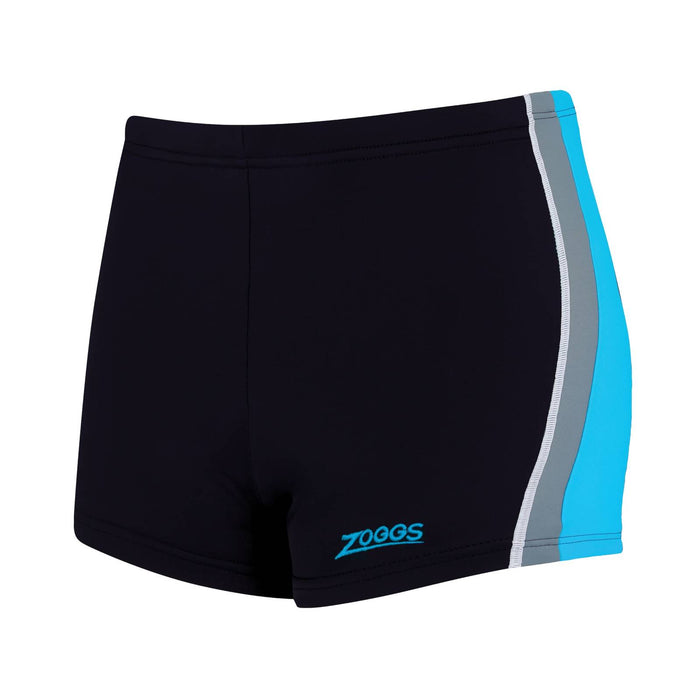 Schwimm Boxer Toronto Hip Racer 21 Junge Schwarz-Türkis Größe 27-12A Zoggs 463484BKTQ27